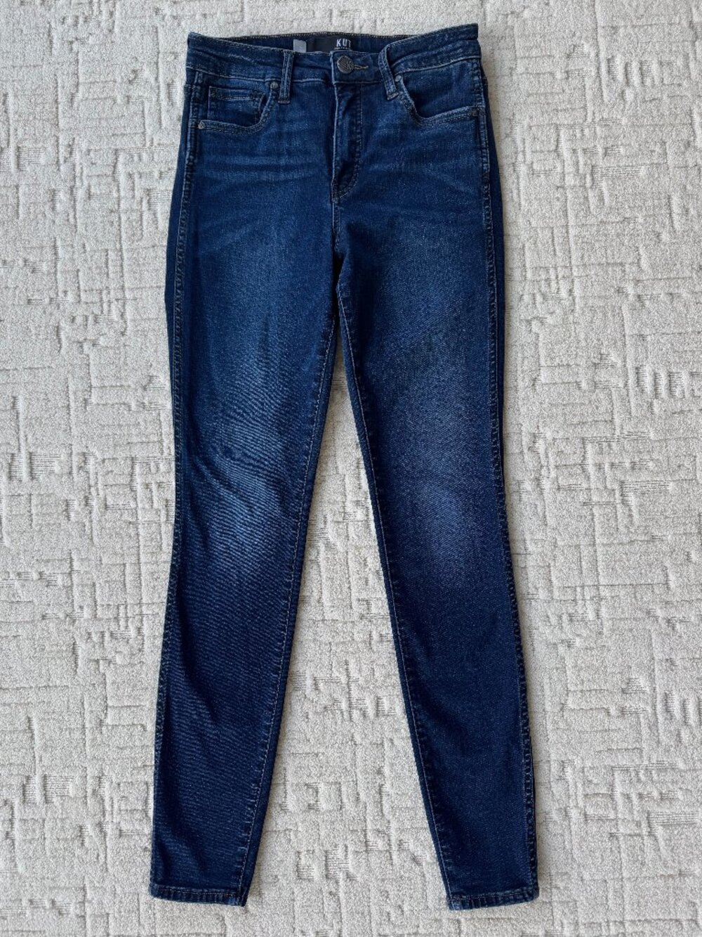 KUT from the Kloth Mia High Rise Fab Ab Skinny Jeans Size 2 Dark Wash